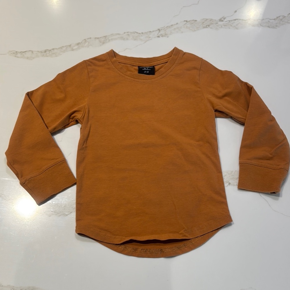 Little Bipsy Pumpkin Spice Long Sleeve Shirt